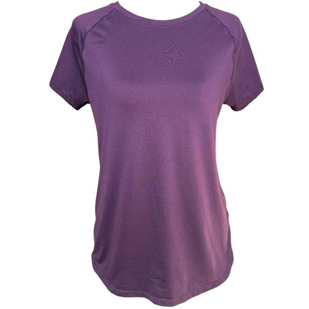 Champion Performance Active Tee Purple Moisture Wicking Athletic Women’s Medium